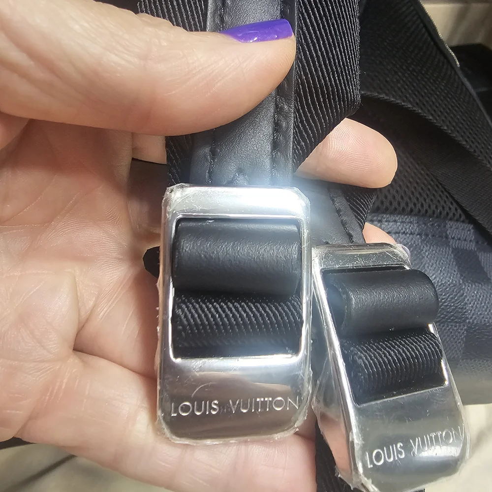 Louis Vuitton Graphite Checkered Backpack - Picture 13 of 16